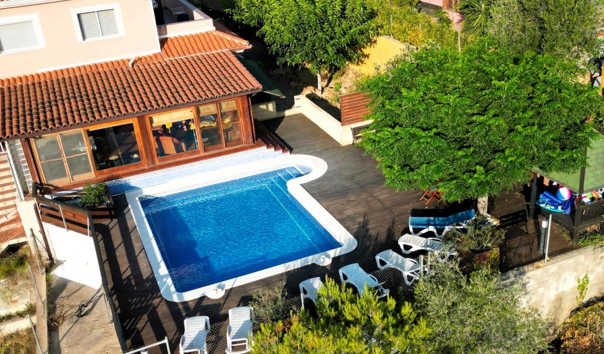 Villa Du Lac Speciale Pour Famille Avec Enfant Riudecanyes Exterior photo